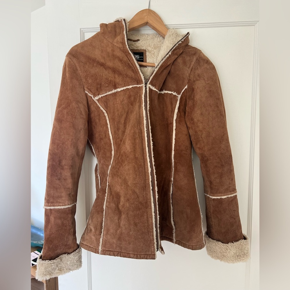 Tailor B. Moss Tan Teddy Jacket